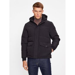 Jack&Jones Pehelykabát 12236040 Fekete Regular Fit