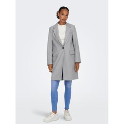ONLY Átmeneti kabát Nancy 15292832 Szürke Regular Fit