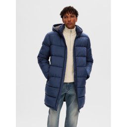 Selected Homme Pehelykabát 16089959 Sötétkék Regular Fit