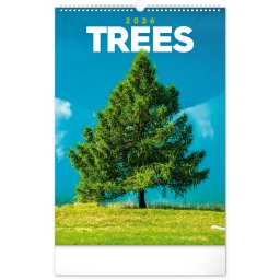 Falinaptár képes 330×460mm Trees Realsystem 2027.
