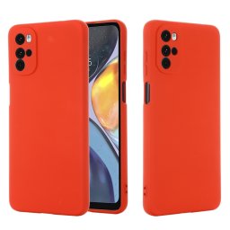 RUBBER Motorola Moto G22 védőburkolat piros