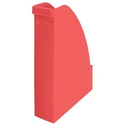LEITZ Iratpapucs, műanyag, 78 mm, LEITZ "Recycle", piros