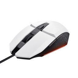 TRUST egér GXT 109W FELOX Gaming egér, optikai, USB, fehér