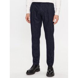 Tommy Hilfiger Chinos Hampton MW0MW32563 Sötétkék Slim Fit
