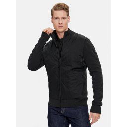 Calvin Klein Pulóver Mix Media K10K111965 Fekete Regular Fit