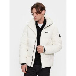 Calvin Klein Pehelykabát Crinkle K10K110336 Ekru Regular Fit