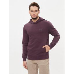 Calvin Klein Pulóver Micro Logo K10K109927 Lila Regular Fit