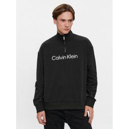 Calvin Klein Pulóver Hero Logo K10K112773 Fekete Regular Fit