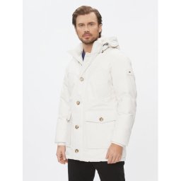 Tommy Hilfiger Télikabát Rockie MW0MW32779 Fehér Regular Fit