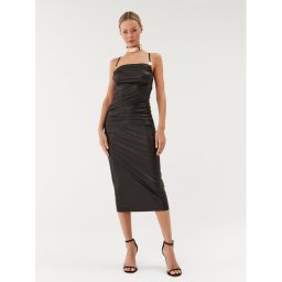Just Cavalli Koktélruha 75PAO924 Fekete Slim Fit