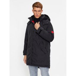 Hugo Parka Munkon 50495817 Fekete Regular Fit