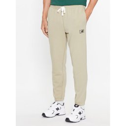 New Balance Melegítő alsó NB Essentials Sweatpant MP33509 Zöld Regular Fit