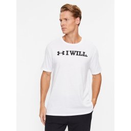 Under Armour Póló Ua I Wll Ss 1379023 Fehér Loose Fit