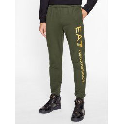 EA7 Emporio Armani Melegítő alsó 8NPPC3 PJ05Z 0845 Zöld Regular Fit