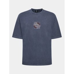 BDG Urban Outfitters Póló Celestial Creation T 77171080 Kék Baggy Fit