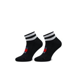Tommy Hilfiger Unisex Magasszárú Zokni 701226106 Fekete