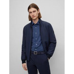 Boss Bomber dzseki P-Cordovan 50493682 Sötétkék Regular Fit