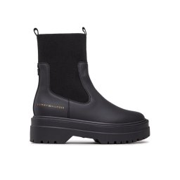 Tommy Hilfiger Bokacsizma Feminine Seasonal FW0FW07226 Fekete