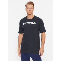 Under Armour Póló Ua I Wll Ss 1379023 Fekete Loose Fit