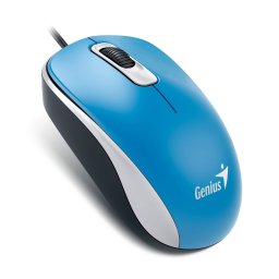 GENIUS egér DX-110, vezetékes, 1000 dpi, USB, kék