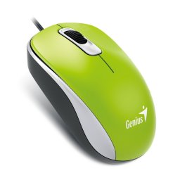 GENIUS egér DX-110, vezetékes, 1000 dpi, USB, zöld