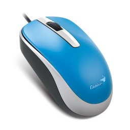 GENIUS egér DX-120, vezetékes, 1200 dpi, USB, kék