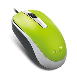 GENIUS egér DX-120, vezetékes, 1200 dpi, USB, zöld