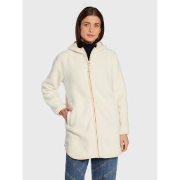 Helly Hansen Polár kabát Maud Pile 53815 Ekru Relaxed Fit