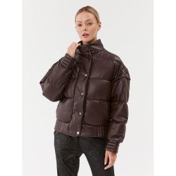 Guess Pehelykabát Ivana W3BL12 WFSP0 Barna Regular Fit