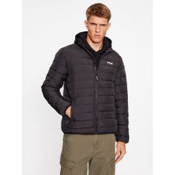 Fila Pehelykabát FAM0456 Fekete Regular Fit