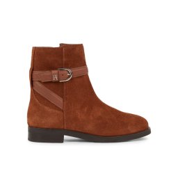 Tommy Hilfiger Bokacsizma Elevated Essential Boot Suede FW0FW07482 Barna