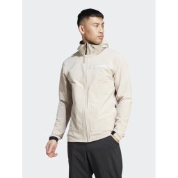 adidas Outdoor kabát Terrex Multi HZ4423 Bézs Slim Fit