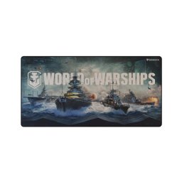 Játék egérpad Genesis CARBON 500 WORLD of WARSHIPS ARMADA, MAXI 90x45cm