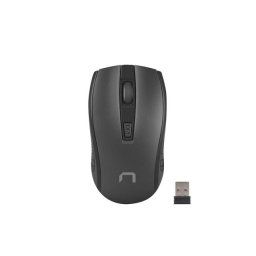 Natec optikai egér JAY 2/1600 DPI/Office/Optikai/1600 DPI/Vezeték nélküli USB/Fekete