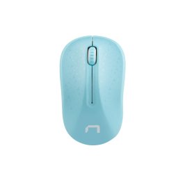 Natec Optikai egér TOUCAN/1600 DPI/Tesztelés/Optikai/1 600 DPI/Vezeték nélküli USB/Fehér-kék