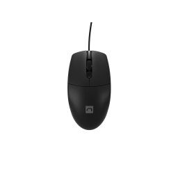 Natec optikai egér RUFF Plus 1200 DPI/Office/Optikai/1 200 DPI/Vezeték nélküli USB/Fekete