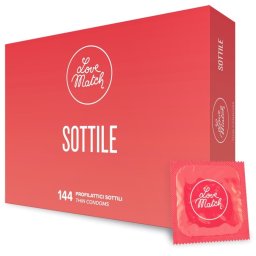 Love Match - Sottile extravékony óvszer (144 db)