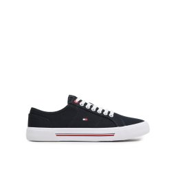 Tommy Hilfiger Teniszcipő Core Corporate Vulc Canvas FM0FM04560 Sötétkék