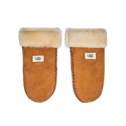 Ugg Gyerek kesztyű K Sheepskin Mitten W Stitch 20095 Barna