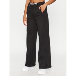 Calvin Klein Jeans Melegítő alsó J20J221916 Fekete Relaxed Fit