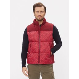 Tommy Hilfiger Mellény New York MW0MW33627 Piros Regular Fit