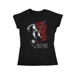 ACDC - For those about the rock női póló
