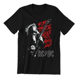 ACDC - For those about the rock férfi póló