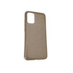 Samsung A02S Shining Glitter arany csillogó tok