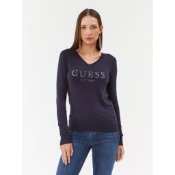 Guess Blúz W3BR24 Z2NQ2 Sötétkék Regular Fit