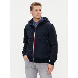 Tommy Hilfiger Átmeneti kabát MW0MW31490 Sötétkék Regular Fit