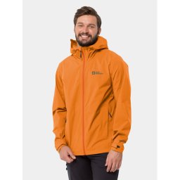 Jack Wolfskin Esőkabát Elsberg 2.5L Jkt 1115881 Narancssárga Regular Fit