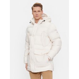 Tommy Hilfiger Pehelykabát Essential Rockie MW0MW33961 Fehér Regular Fit