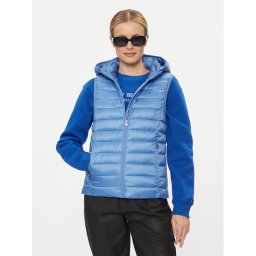 Tommy Hilfiger Mellény Global Stripe WW0WW40779 Kék Regular Fit