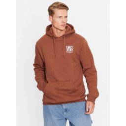 Vans Pulóver Custom Tall Po VN0008HY Barna Regular Fit